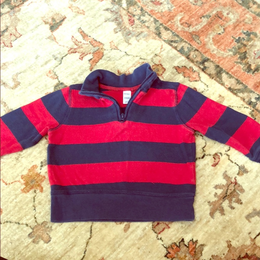 Zipper sweater - great for layering in fall/winter